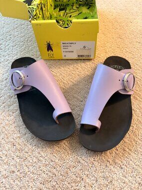 Fly London Brooklyn Violet Sandals Size 39 NEW